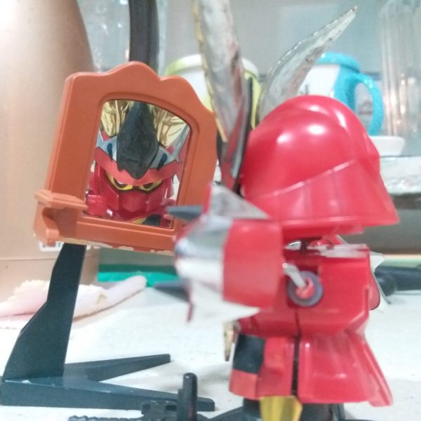 BB戦士 麗騎士レッドウォーリア（邪道可動）