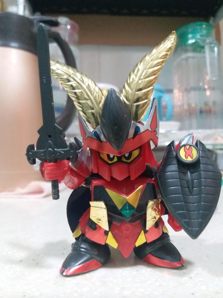 BB戦士 麗騎士レッドウォーリア（邪道可動）–8枚目/制作者：LUNLUN（邪道可動）