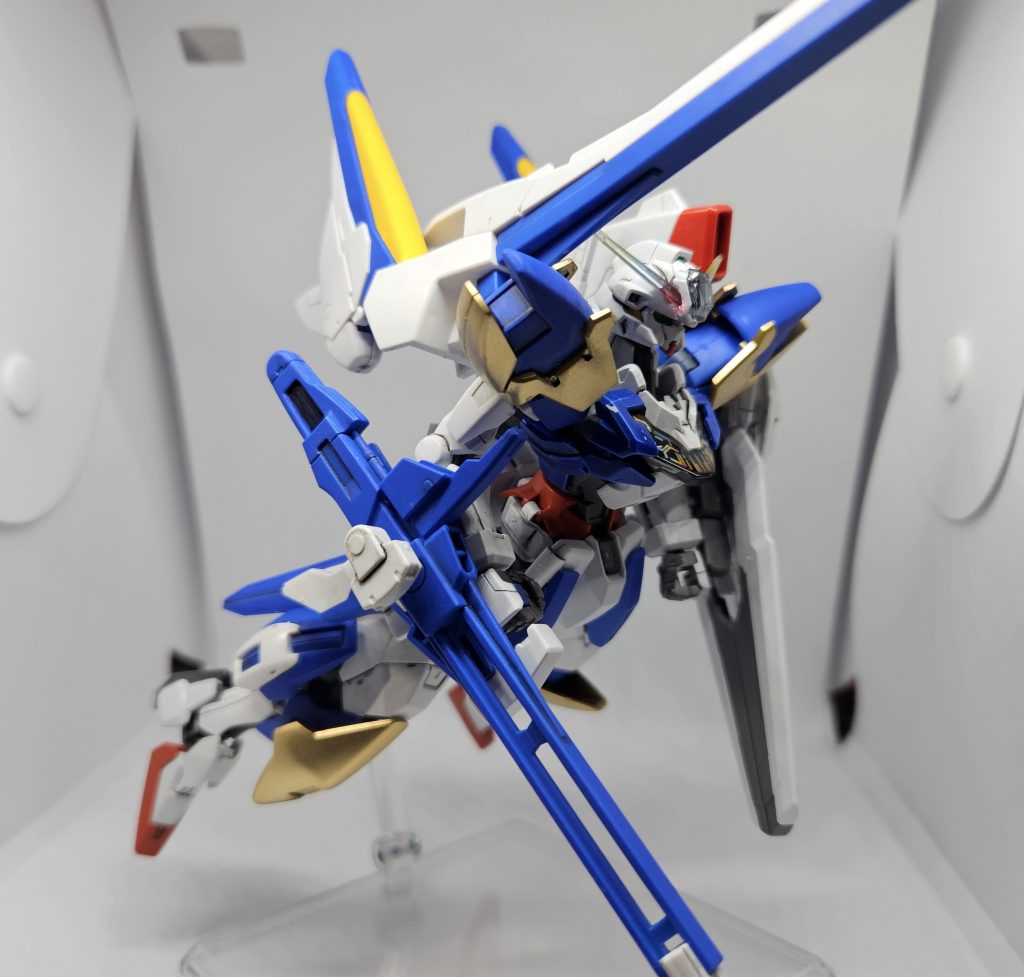 飛行ポーズ。光の翼があるとこれがやっぱり似合いますね。