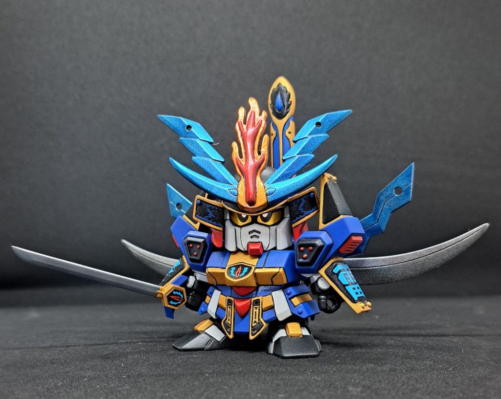 あとは全身スジボリを彫り直しました。改造よりスジボリの彫り直しの方が大変でした。