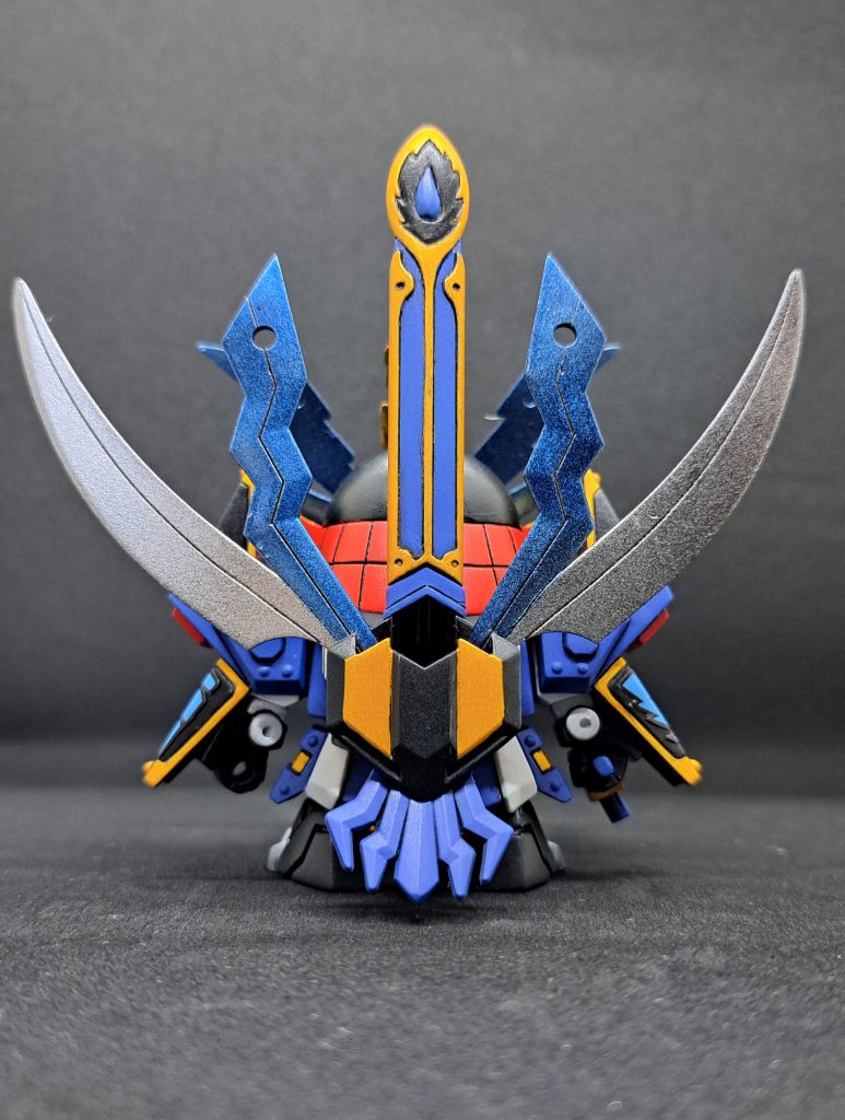 SDの塗装は思っていたより大変でした。ご覧いただきありがとうございました。