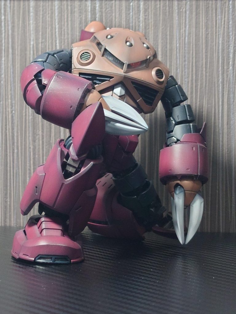 汚しにも少しこだわって、すす汚れと海などの潮汚れ、濡れて外に出た際の日焼け感を出そうと色々考えてやってみました