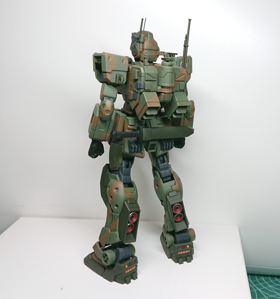 HGUC 1/144 陸上自衛隊っぽいジムスパルタン–4枚目/制作者：@heigorou117