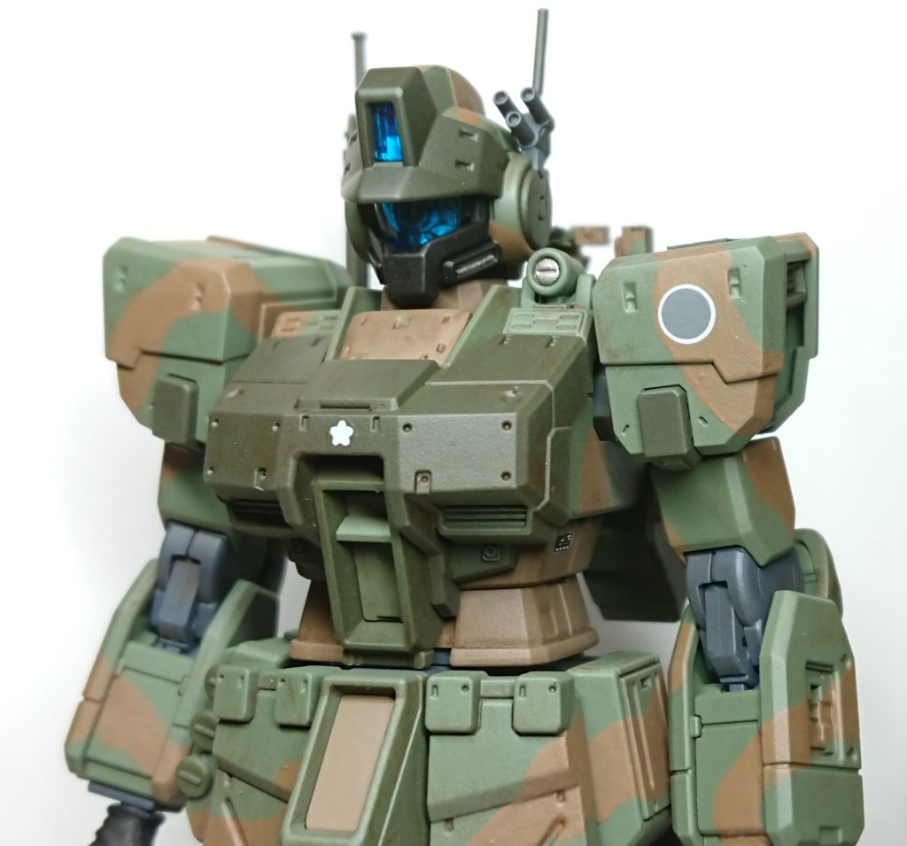 HGUC 1/144 陸上自衛隊っぽいジムスパルタン–3枚目/制作者：@heigorou117