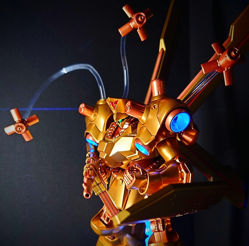 ファンネルの射出表現が難しい…。ファンネルの噴射表現したいのですがアイデアが沸かない…orz