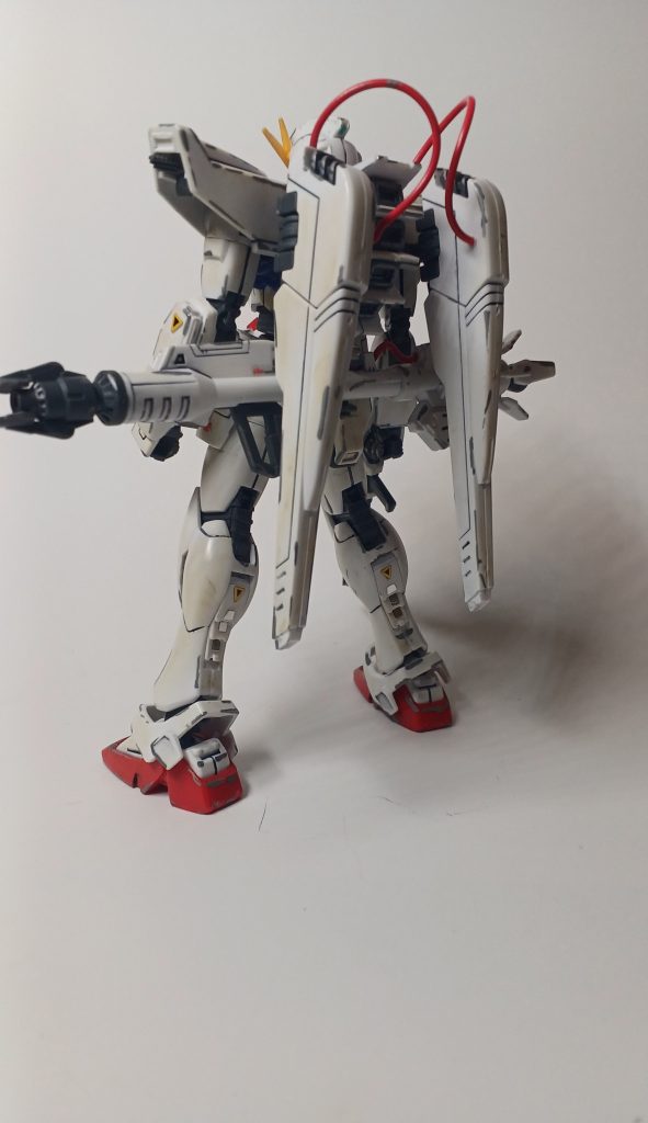 バックショットヴェスバーに配線が見えますがこれが改修ポイントです。