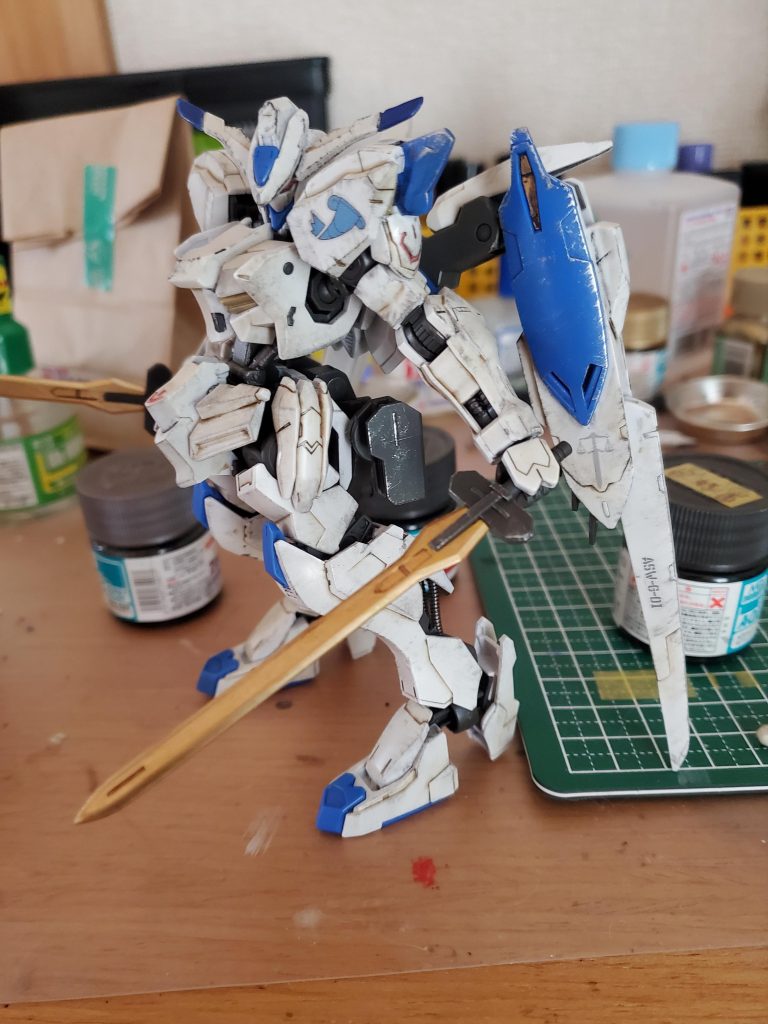 ウェザリング完了完了 使用塗料Mr.ウェザリングカラー   マルチブラックリアルタッチマーカー   ブラウン