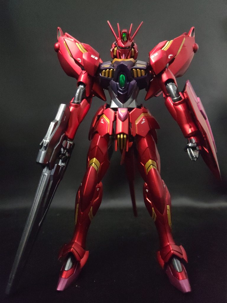 色合いも成型色だと明るいというか軽すぎたので劇中に近い重厚感出してみました✨閲覧ありがとうございましたー❗