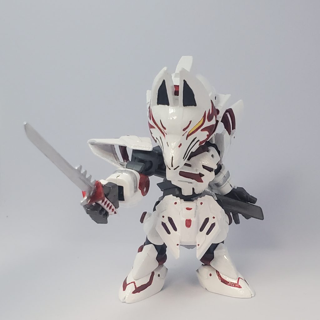 装備は刀一振のみです。ゴリゴリのインファイターです。