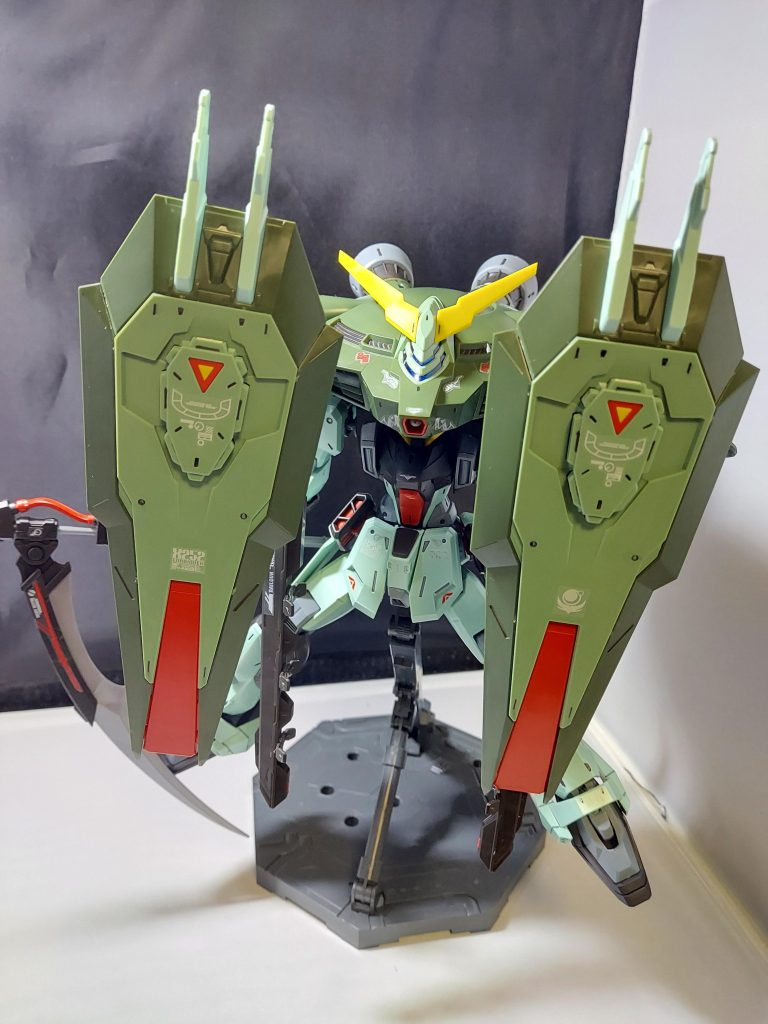 ゲシュマイディッヒパンツァーを前方へガードもしっかりできます❗