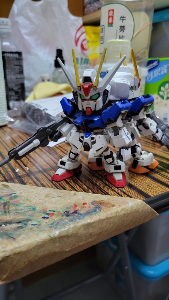 BB246改造 ストライクガンダム兄弟–4枚目/制作者：石頭三舊