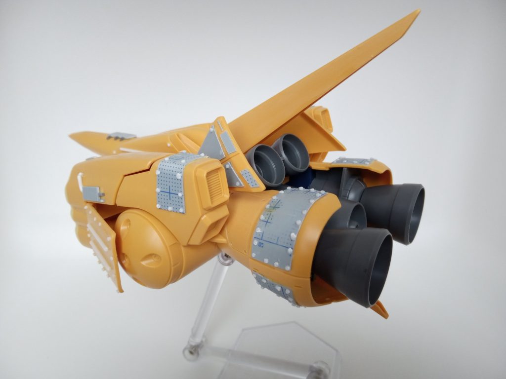 塗装前のブースター最後まで見て頂きありがとうございます。作成途中て集中力が切れたなーと感じました。最後まで走り切る模型持久力を鍛えたいです。