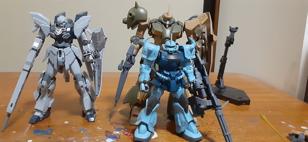 感覚バグりそうw 以上ありがとうございました。実は塗った当初なんかしっくりこなく放置してましたが、積みが増えてきたので完成にしました。てか第二部はいつですか?多分みんな記憶薄れてるのもあるからTV放送したんだろうけどまた忘れちゃうぞw