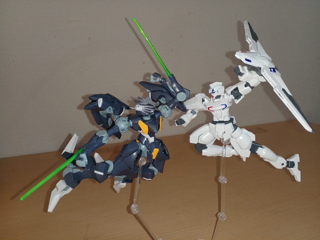 一番最初の対決シーン!