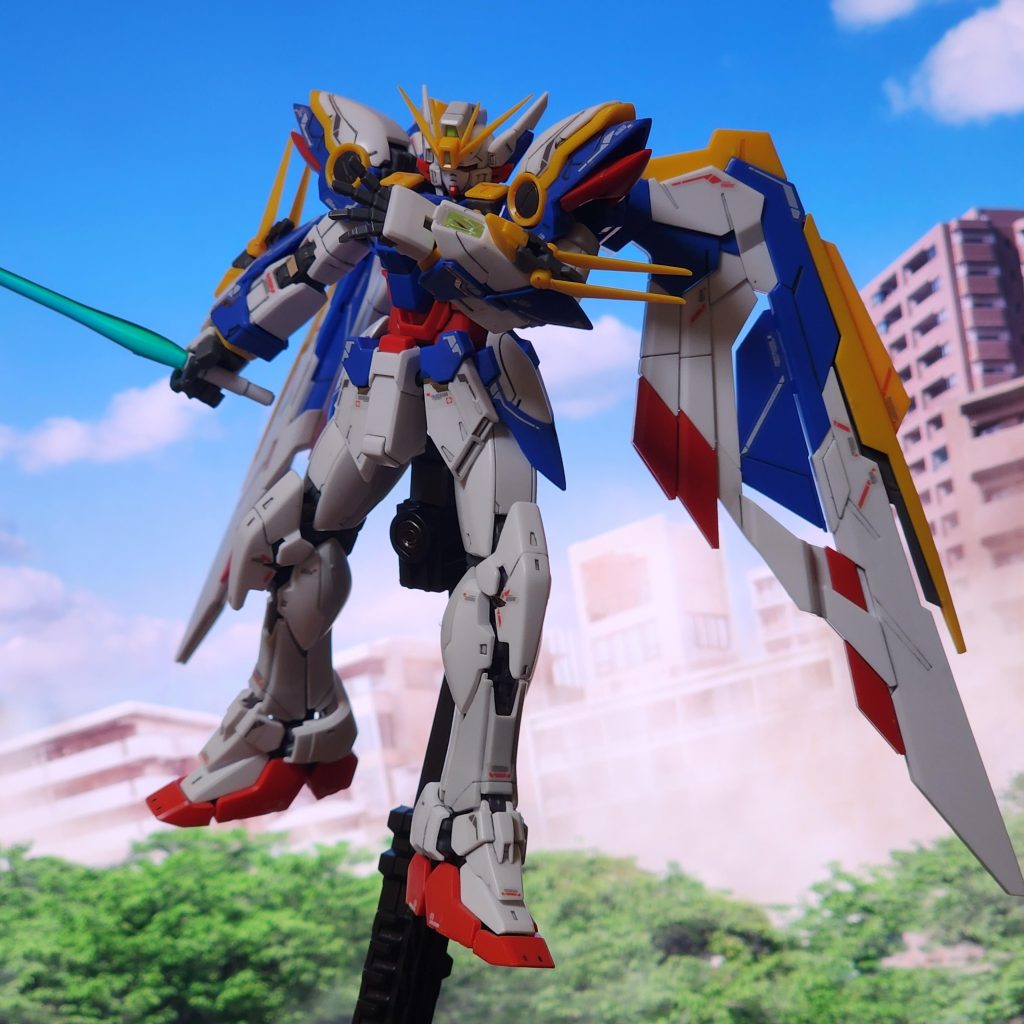 RG ウィングガンダム EW–3枚目/制作者:やきそばプリン