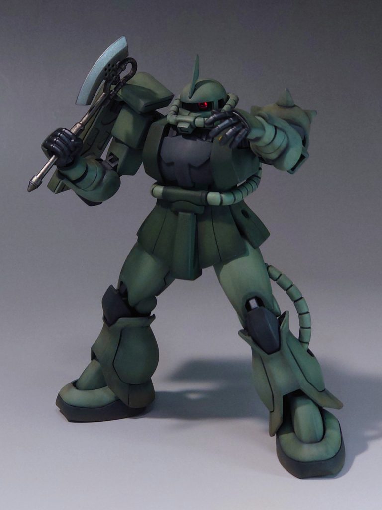 ヒートホーク武器、関節、スラスターは別のカラーで塗装してるのが数少ない拘り