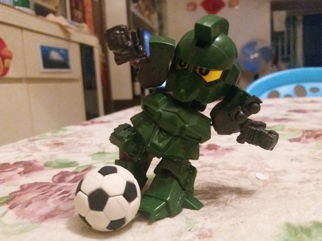 BB戰士 足球小將–2枚目/制作者：LUNLUN（邪道可動）