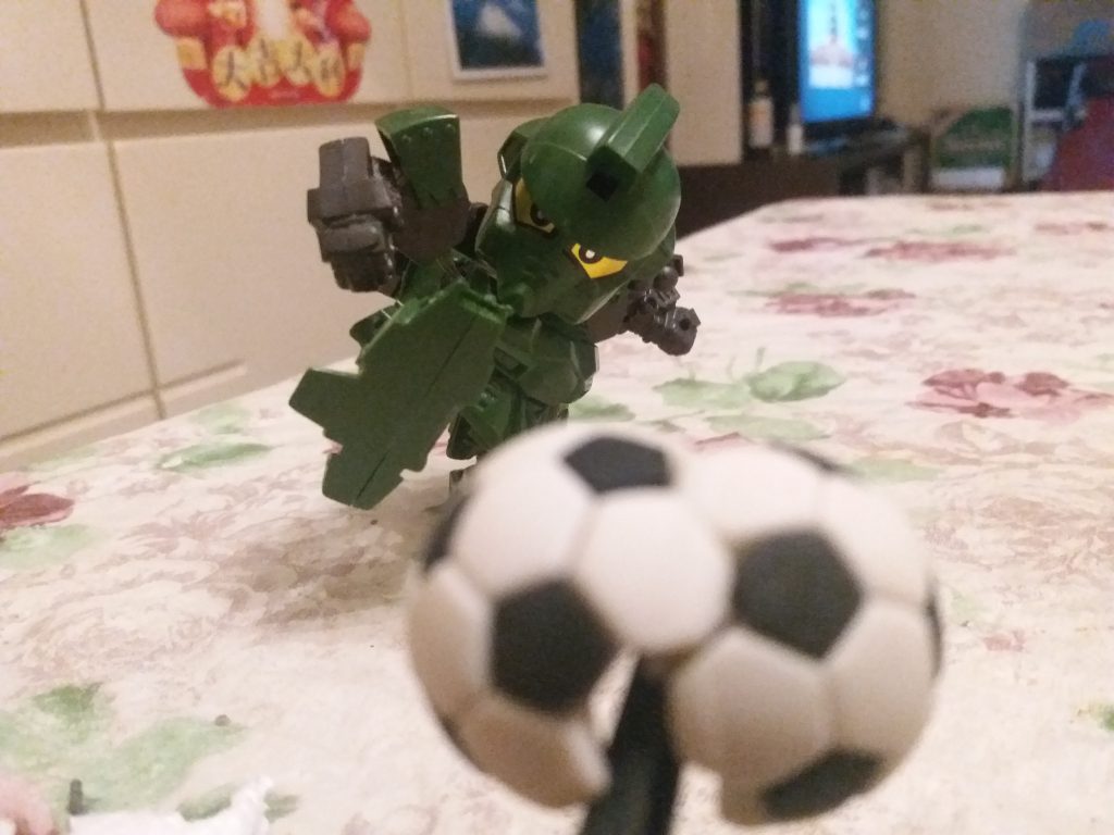 BB戰士 足球小將–8枚目/制作者：LUNLUN（邪道可動）