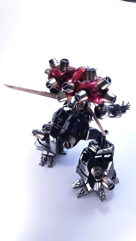 D G細胞に蝕まれていくようなディテールを追加してみました。