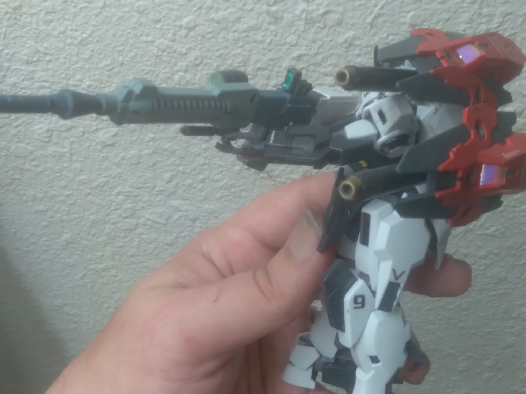 Lastly, I put these binder cannons together for the Schwarzette. Using 30mm parts and parts from the amazing weapon binder. Also gave it the rifle from the Revernova