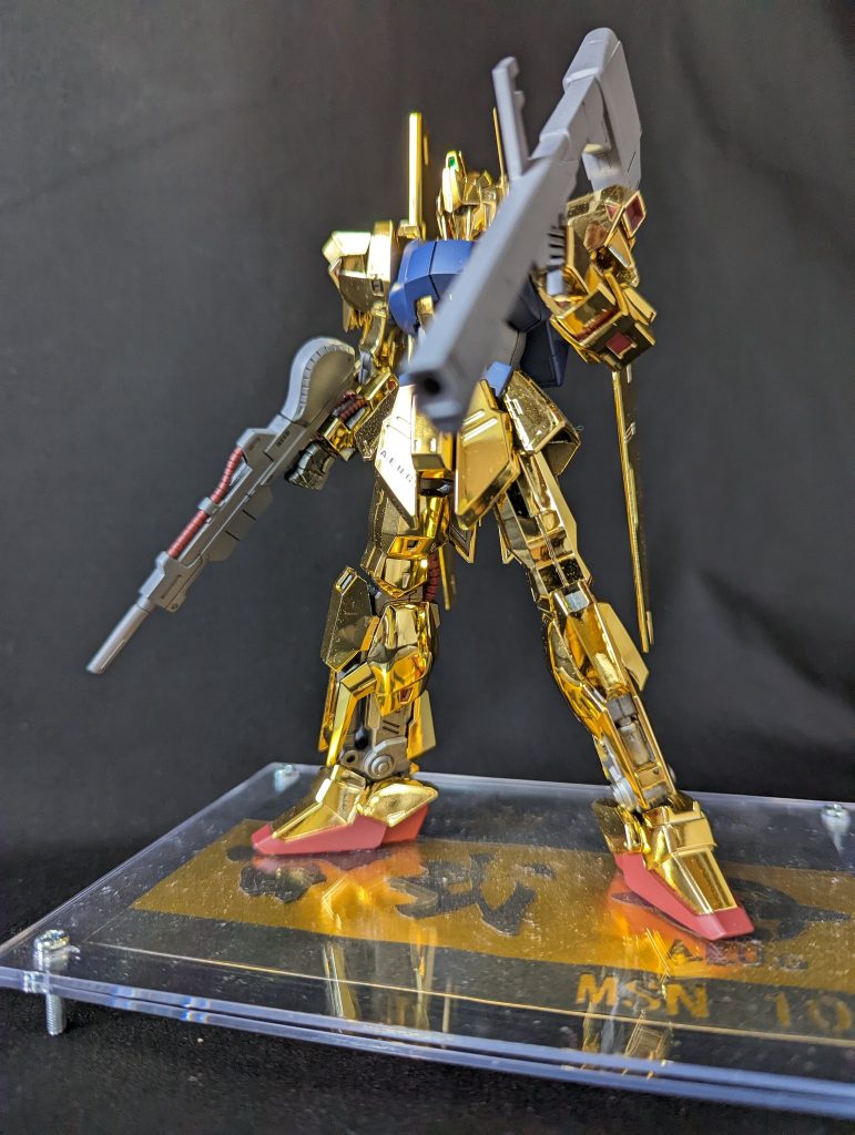 過去作になりますので、塗装レシピ等は忘れてしまっていまして、大変申し訳御座いません。今度は、配色を変えてビーチャ機を作りたいと思ってます。ここまでご覧いただき、誠にありがとうございましたございました。