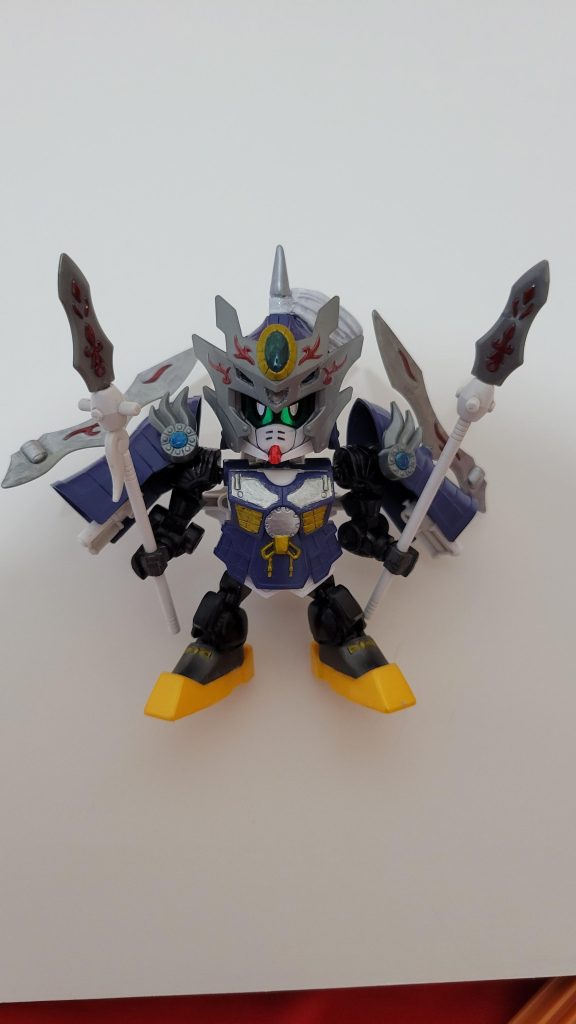 SDフレーム機動性を高める改造SD三国外傳 周泰ガンダム–2枚目/制作者：石頭三舊