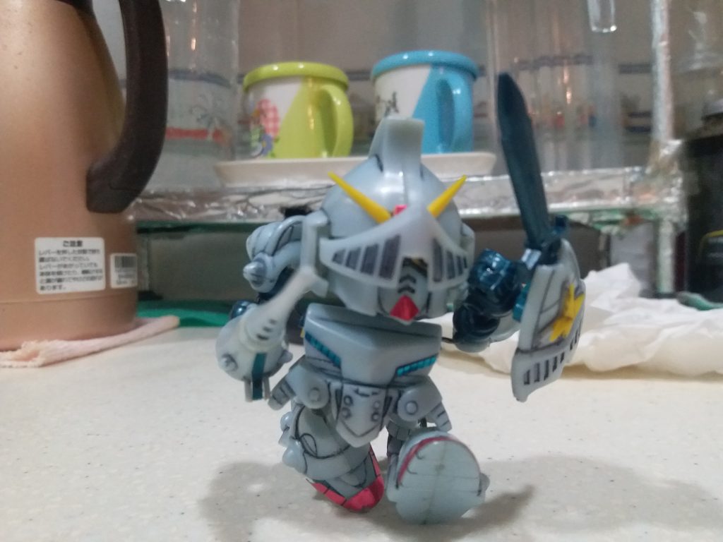 BB戦士　ナイトガンダム（邪道可動）–2枚目/制作者：LUNLUN（邪道可動）