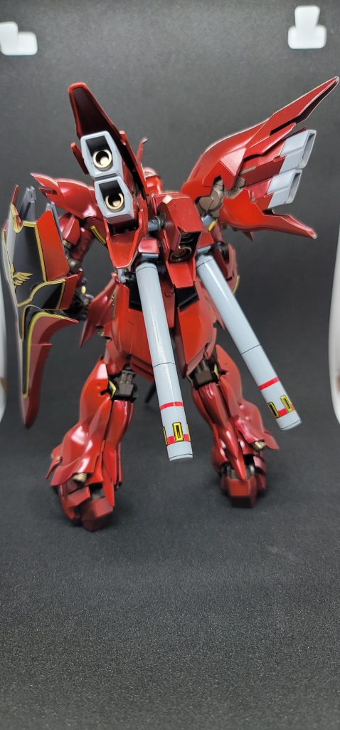 プロペラントタンクも塗り分けてみました((・з・))