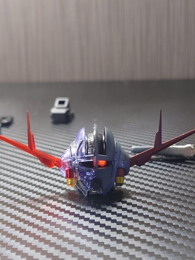 ビコーンシステムにはしました😀ブラックライトで光ります