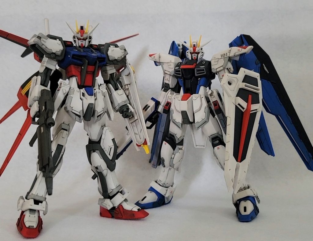 SEED系はどれもカッコイイですね！　もっとHGCE出して欲しいです！