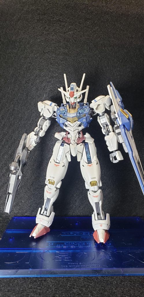 付属の台座で記念撮影