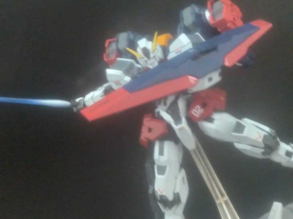 Drawing the beam saber. There are also other equipment packs I am working on for this unit. Sort of like a striker pack type series. There is also a bazooka that can be used as well