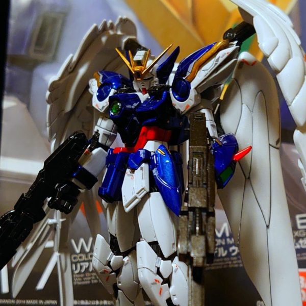 ウイングガンダムゼロEW版＠筆塗り全塗装