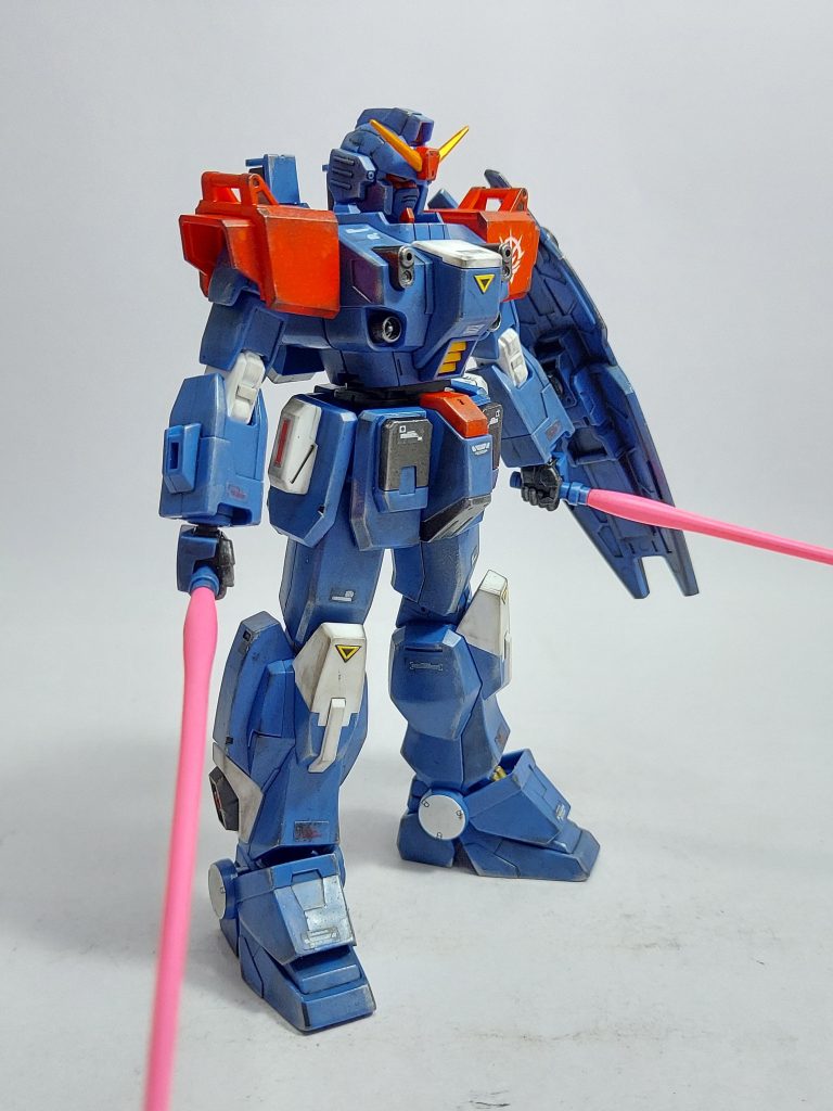 HGUC 1/144 ブルーディスティニー２号機“EXAM”–2枚目/制作者：ガンプラ大好きパラ男！！（富士見の亀）
