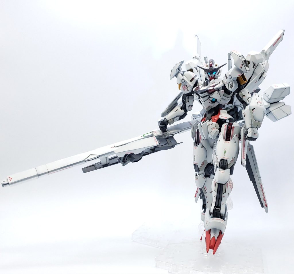 エスカッシャンを纏ったビットオンフォーム！完全体のエアリアルなんかマッチョになった