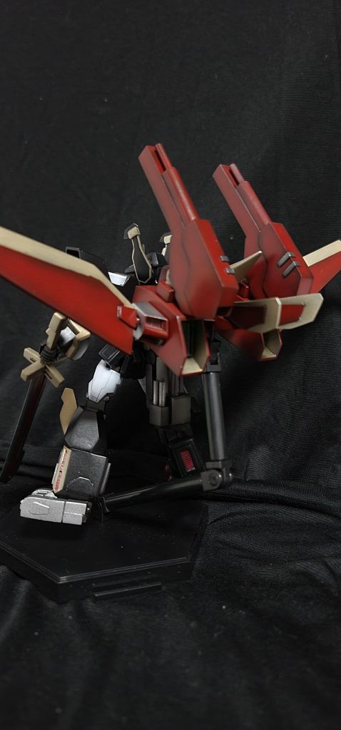 バックショットはかなり厳つくなりました笑