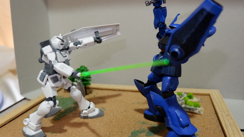 攻撃を弾いてからの〜胴！