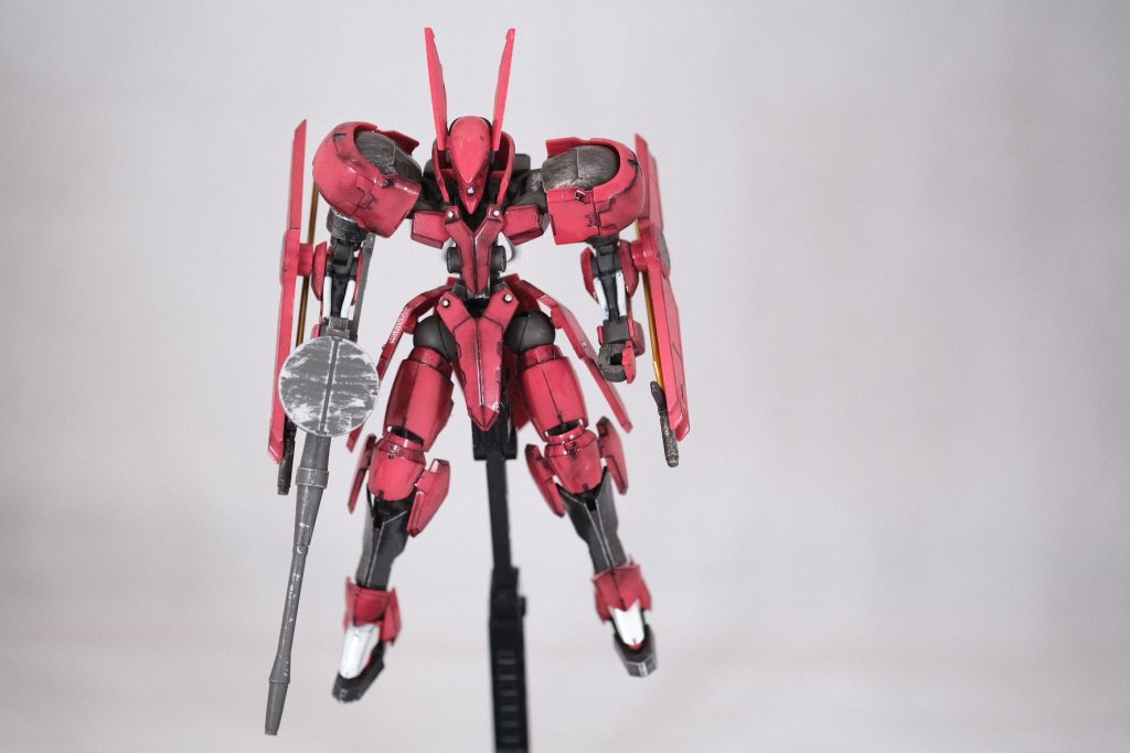 ヴァルキュリアライフルを持って