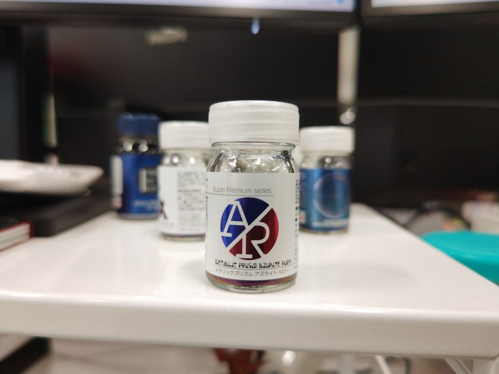 そんな中でもこちら！アズライトルビーガイアノーツの担当者さんが、仮面ライダー響鬼のために作ったとおっしゃっていました！