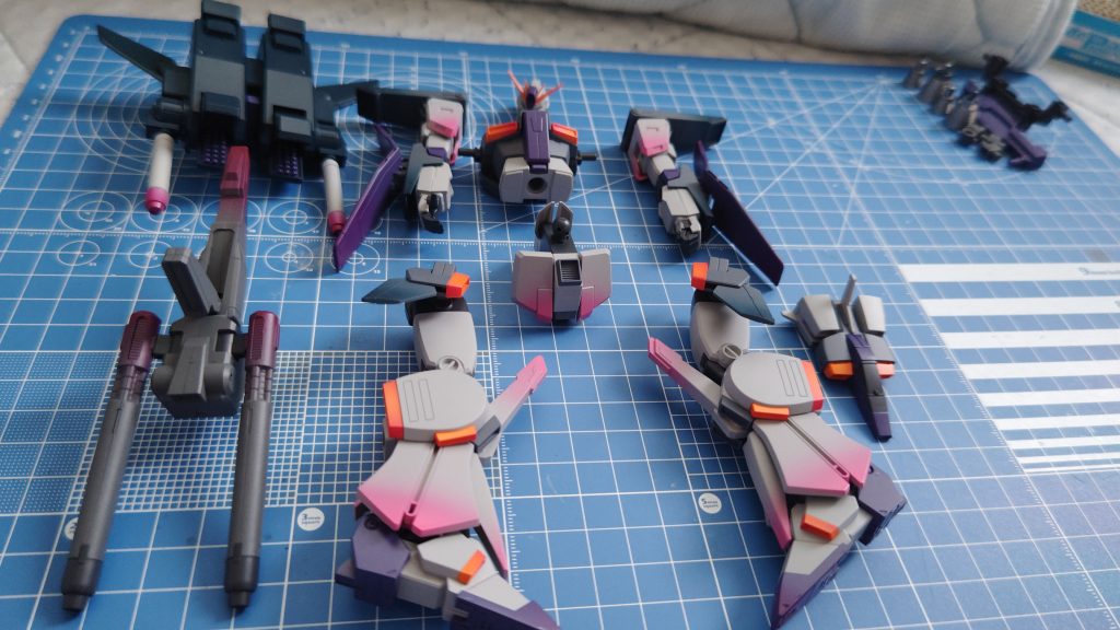 HG ZZガンダム　オリジナルカラー–8枚目/制作者：かつらく