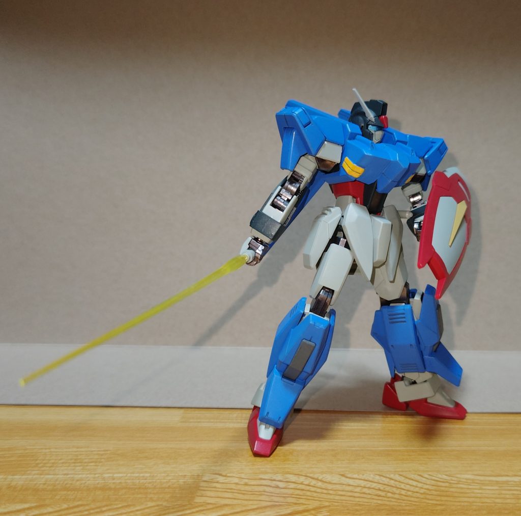 バックパック無しは背中が少し寂しいですね