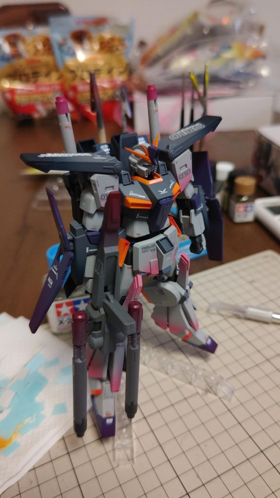 ２時間くらいちょこちょこはりまして完成