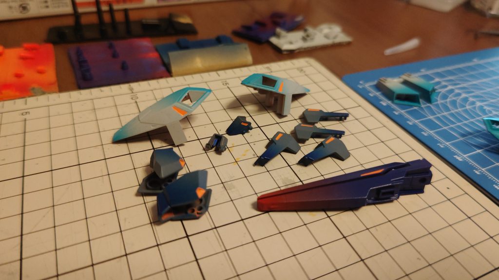 シールが多かったのでオレンジの塗り分けが案外大変でした！