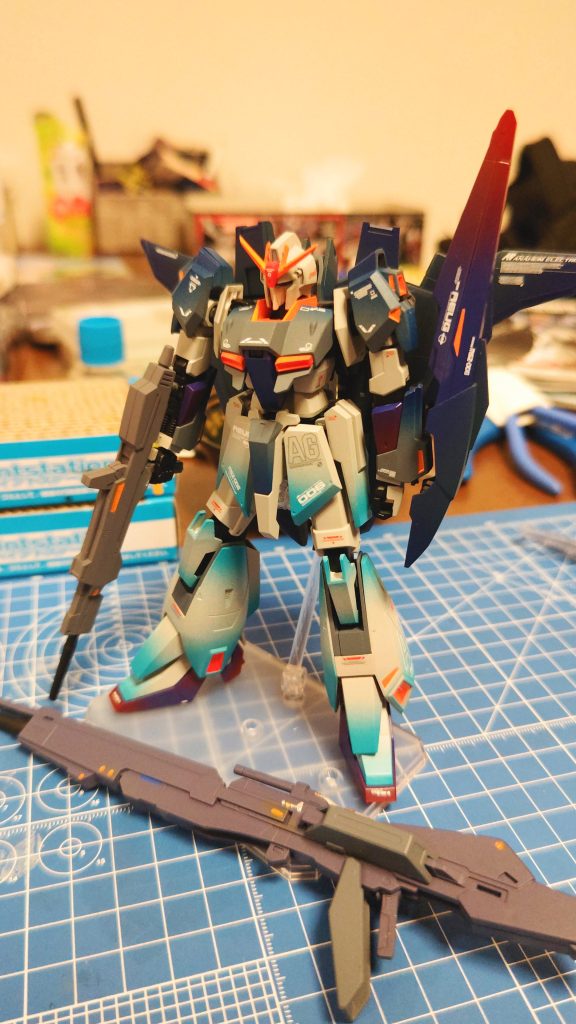 HG Zガンダム オリジナルカラー｜かつらくさんのガンプラ作品