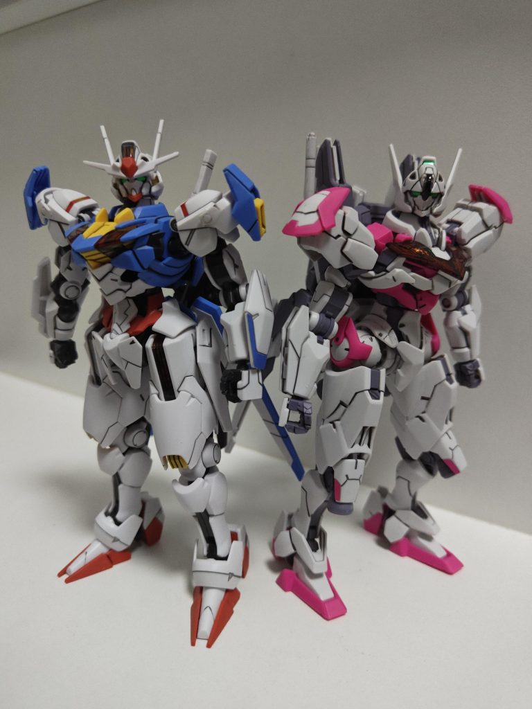 ガンダムエアリアル&ルブリス–2枚目/制作者：takehi