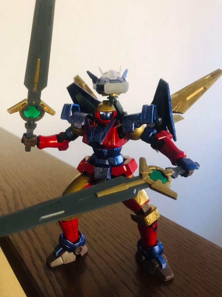 シャイニングのパーツで肩を強化しました