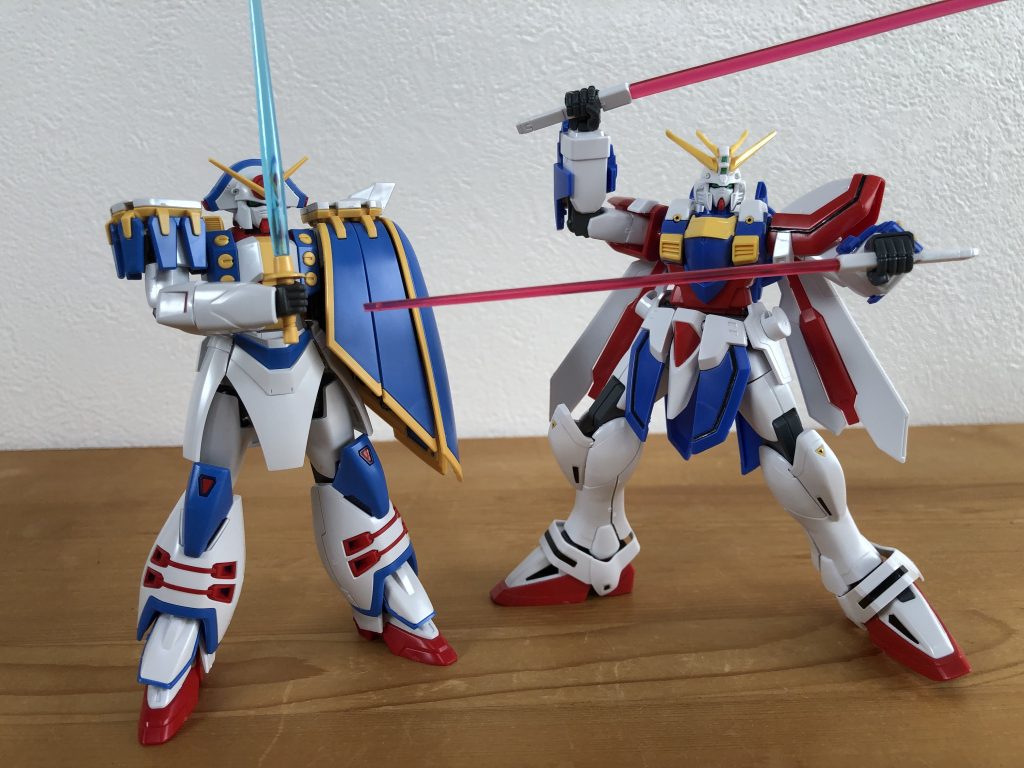 剣を構えたポーズ。うーむ格好良い。