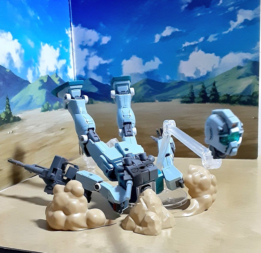 頭が飛んでいったシーンが衝撃すぎて再現したくなりました( ￣▽￣)