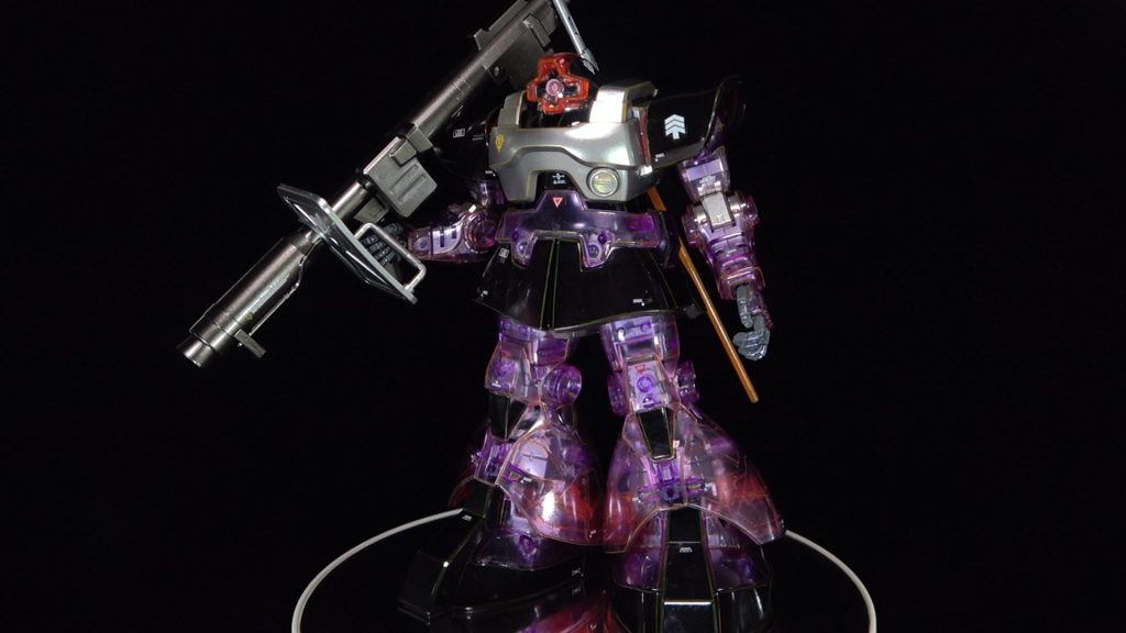 MG ドム(クリアカラー)　蛍光塗装–2枚目/制作者：セリカ3