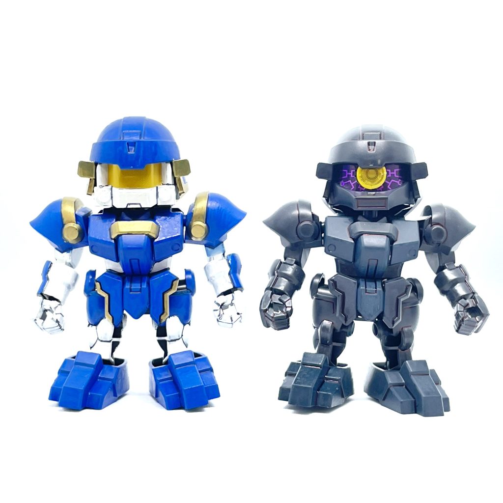 何気に色は混色で作っています(*^^*)BUGはパーツ毎に若干色味を変えています(σ・∀・)